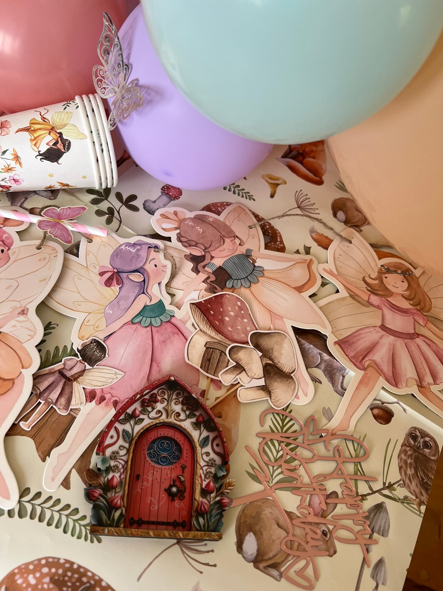 Woodland Fairy Kids Birthday Box 🧚🏻‍♀️