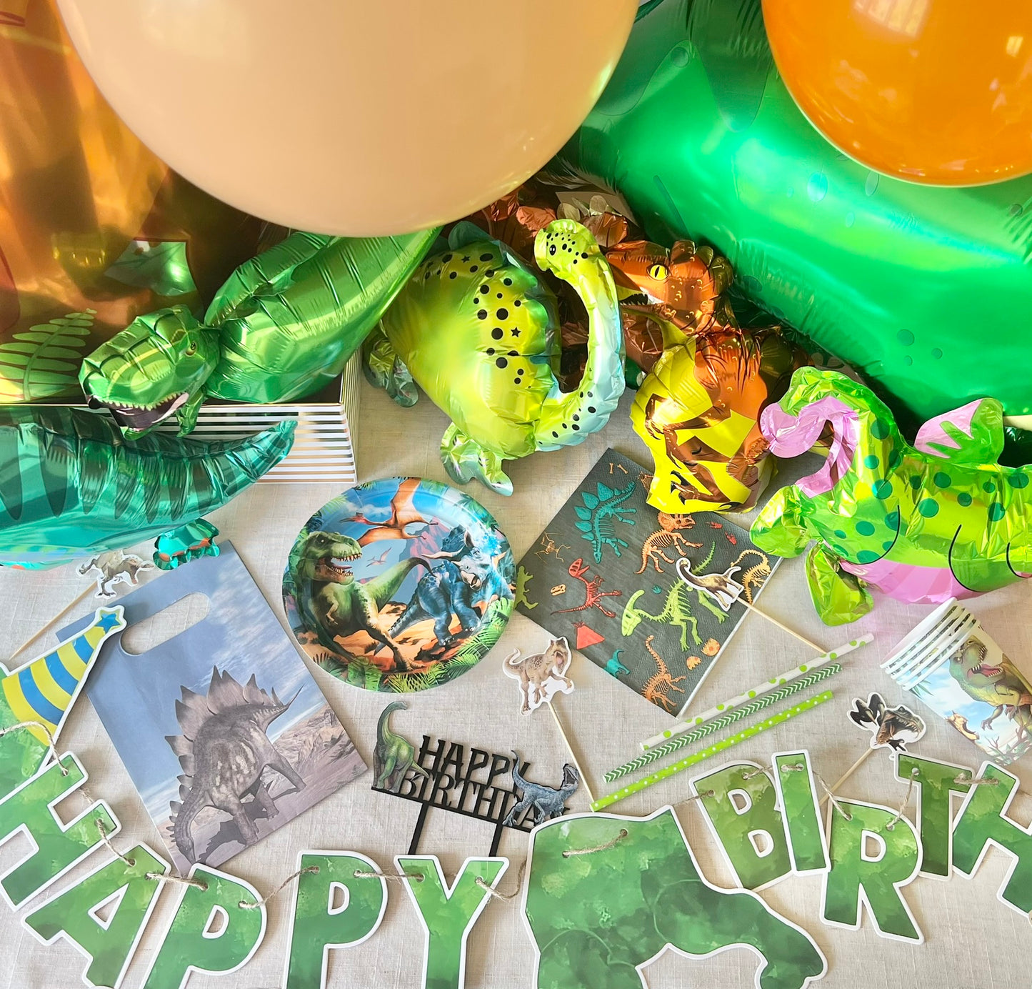 Dinosaur Kids Birthday Box 🐱‍🐉